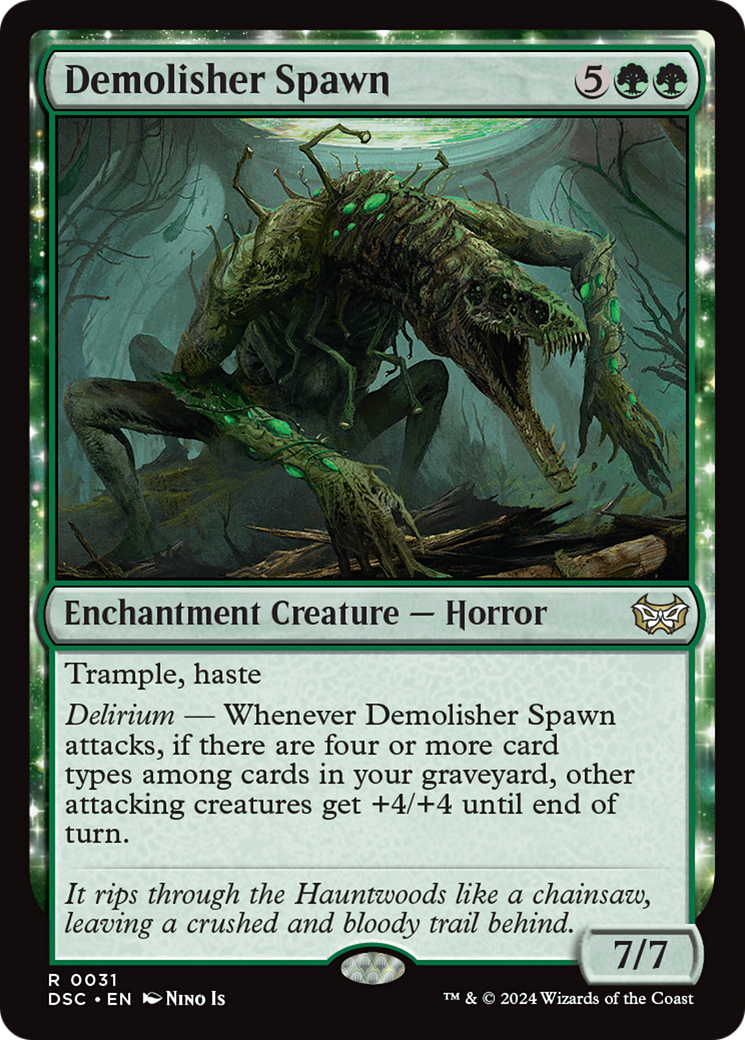 Demolisher Spawn [Duskmourn: House of Horror Commander] | Gear Gaming Bentonville