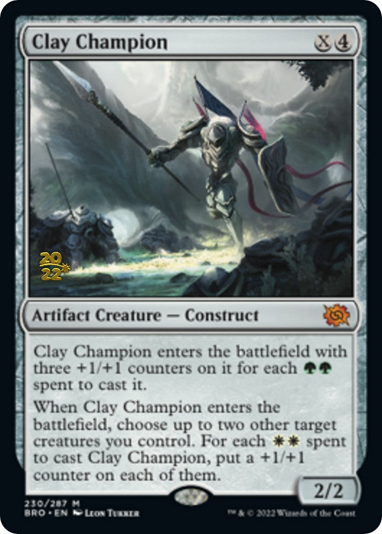 Clay Champion [The Brothers' War Prerelease Promos] | Gear Gaming Bentonville