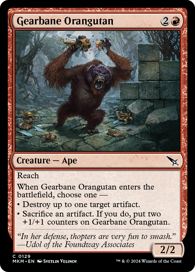 Gearbane Orangutan [Murders at Karlov Manor] | Gear Gaming Bentonville