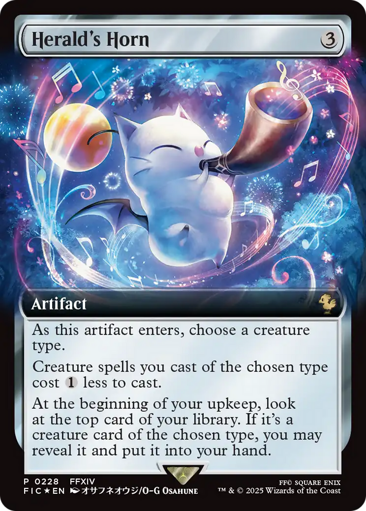 Herald's Horn (Extended Art) [FINAL FANTASY Promos] | Gear Gaming Bentonville