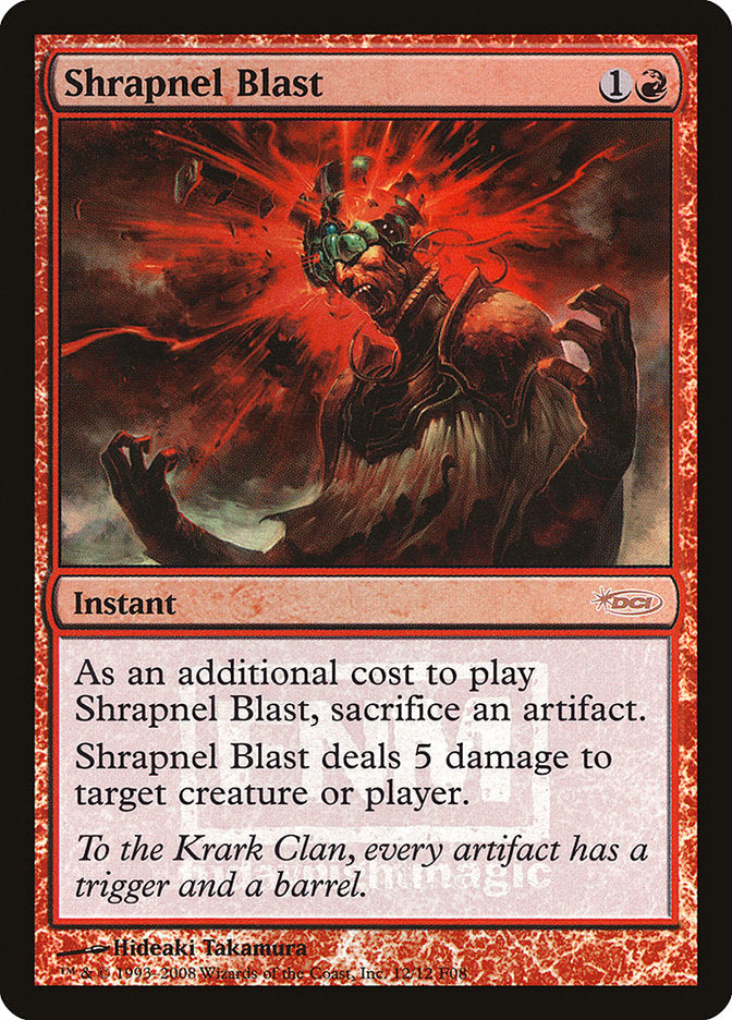 Shrapnel Blast [Friday Night Magic 2008] | Gear Gaming Bentonville