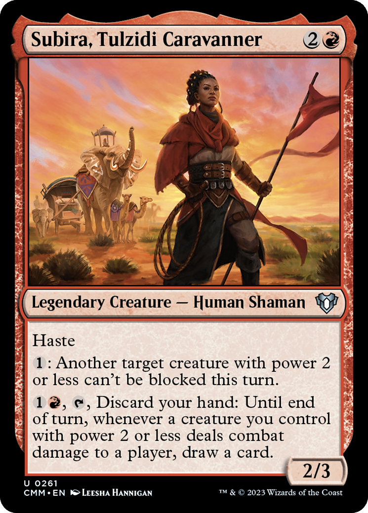 Subira, Tulzidi Caravanner [Commander Masters] | Gear Gaming Bentonville