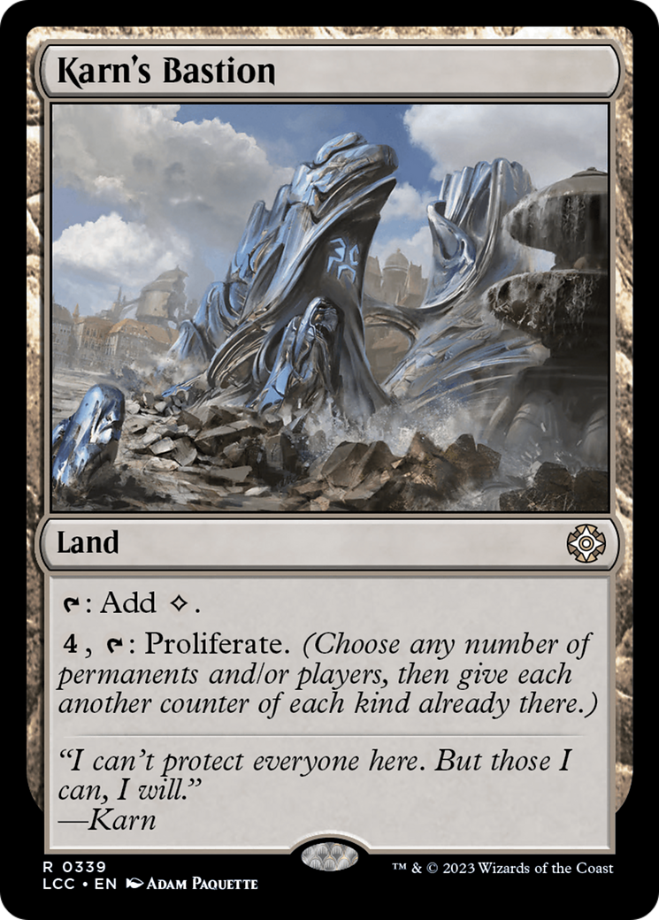 Karn's Bastion [The Lost Caverns of Ixalan Commander] | Gear Gaming Bentonville