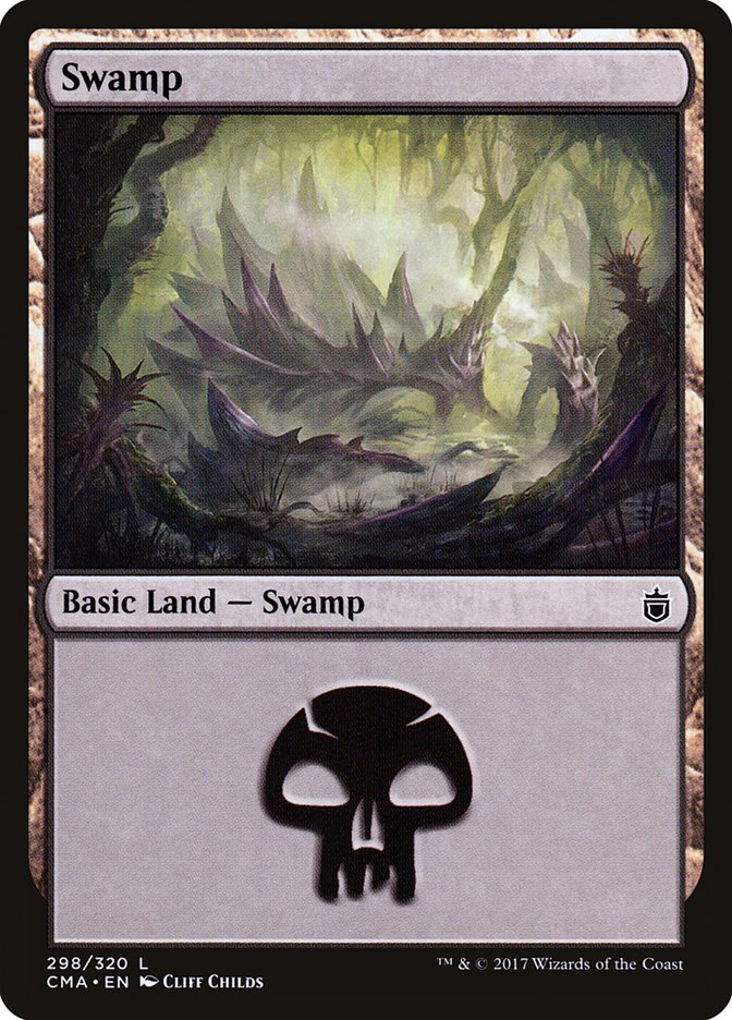 Swamp (298) [Commander Anthology] | Gear Gaming Bentonville