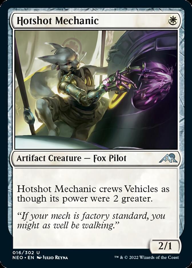 Hotshot Mechanic [Kamigawa: Neon Dynasty] | Gear Gaming Bentonville