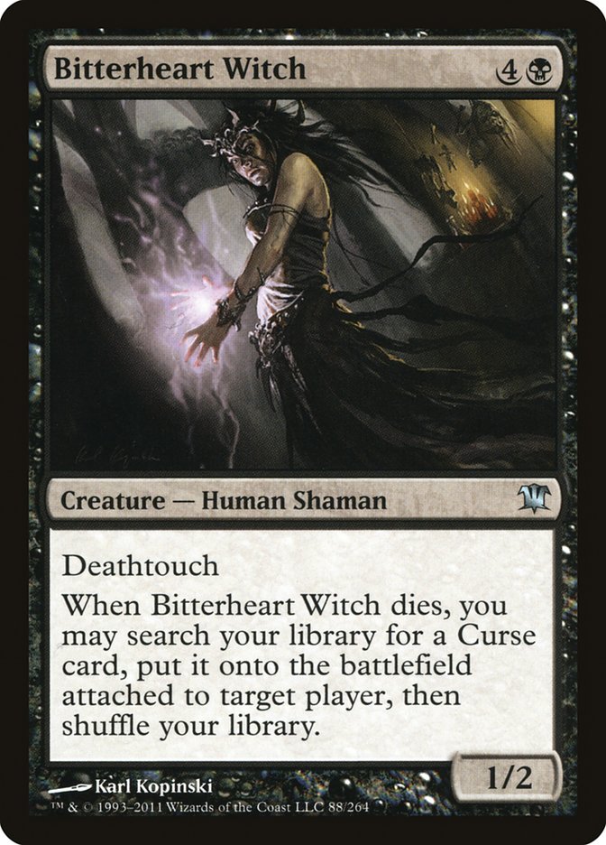 Bitterheart Witch [Innistrad] | Gear Gaming Bentonville