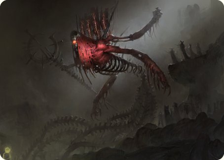 Drivnod, Carnage Dominus Art Card [Phyrexia: All Will Be One Art Series] | Gear Gaming Bentonville