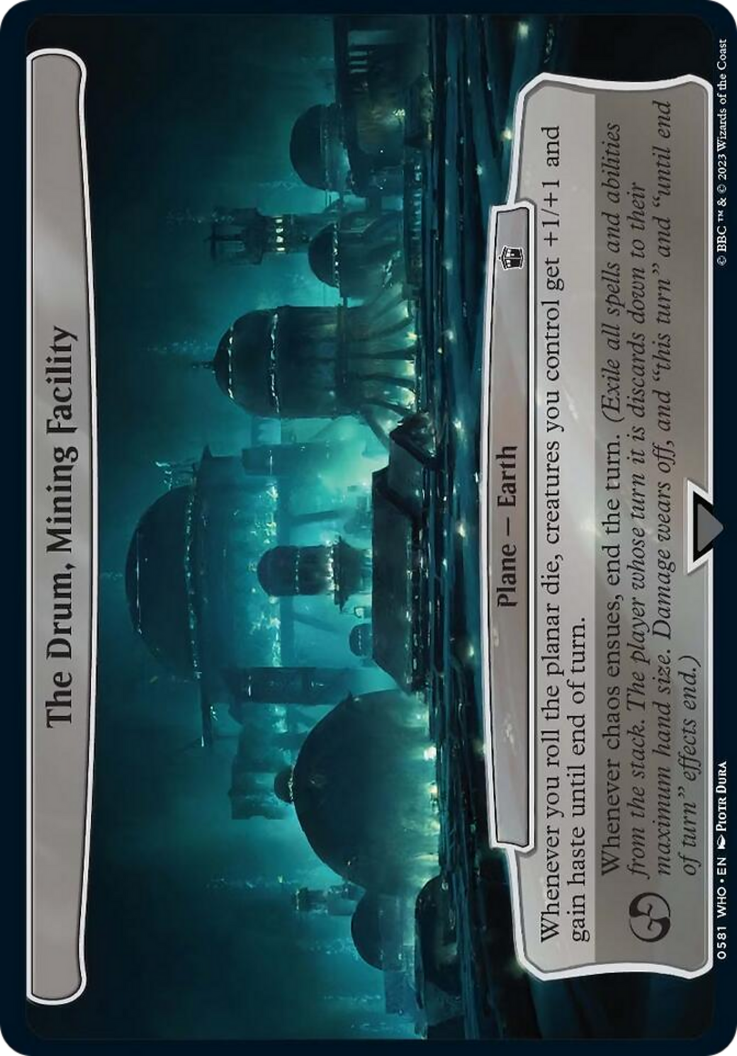 The Drum, Mining Facility [Doctor Who] | Gear Gaming Bentonville