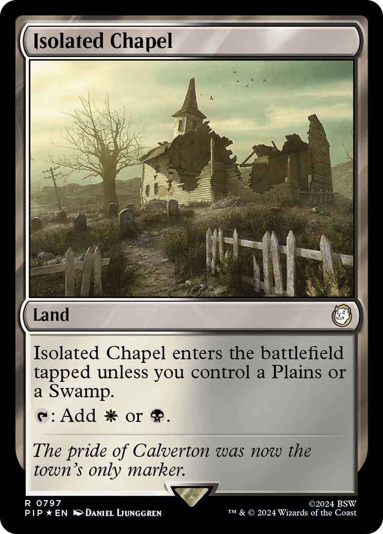 Isolated Chapel (Surge Foil) [Fallout] | Gear Gaming Bentonville