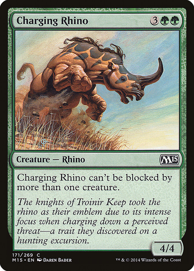 Charging Rhino [Magic 2015] | Gear Gaming Bentonville