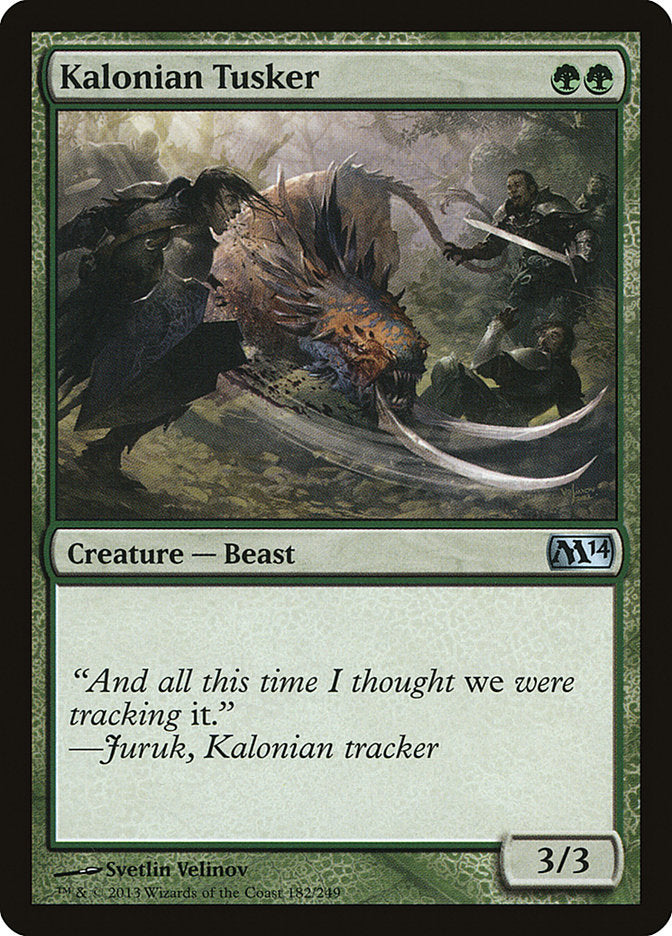 Kalonian Tusker [Magic 2014] | Gear Gaming Bentonville