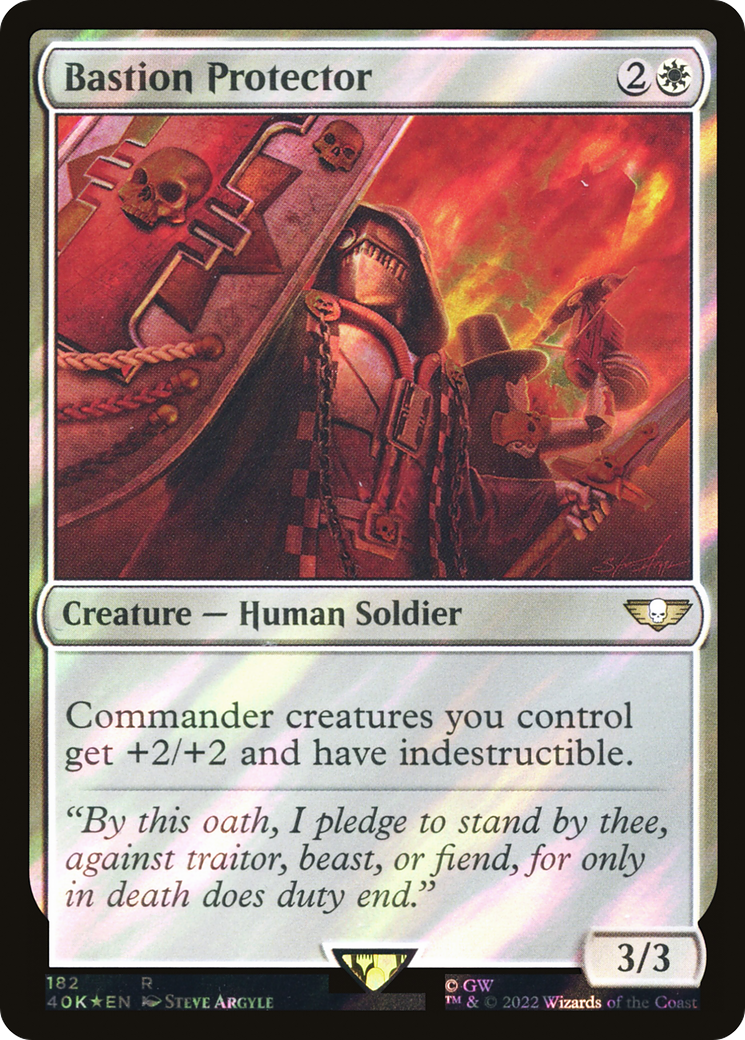 Bastion Protector (Surge Foil) [Marvel Super Heroes Commander] | Gear Gaming Bentonville