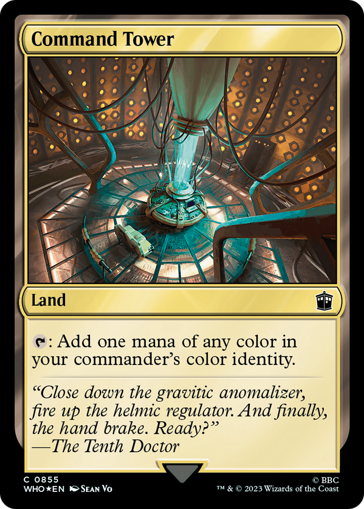 Command Tower (0855)(Surge Foil) [Doctor Who] | Gear Gaming Bentonville