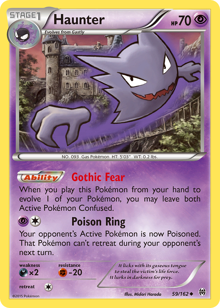 Haunter (59/162) [XY: BREAKthrough] | Gear Gaming Bentonville