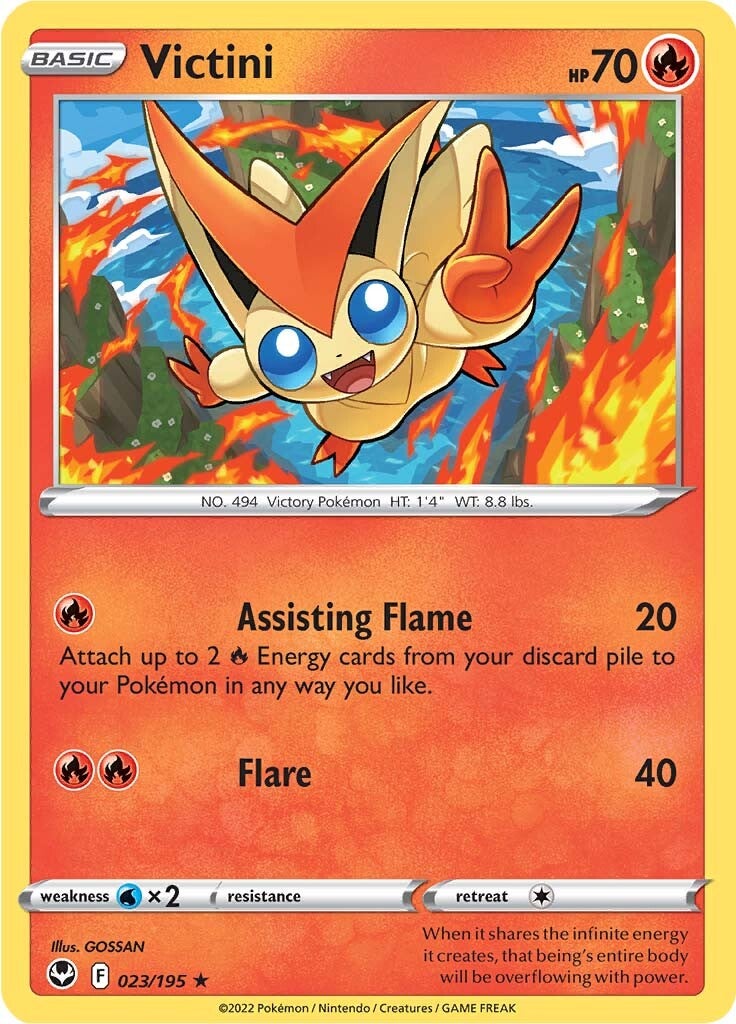 Victini (023/195) [Sword & Shield: Silver Tempest] | Gear Gaming Bentonville