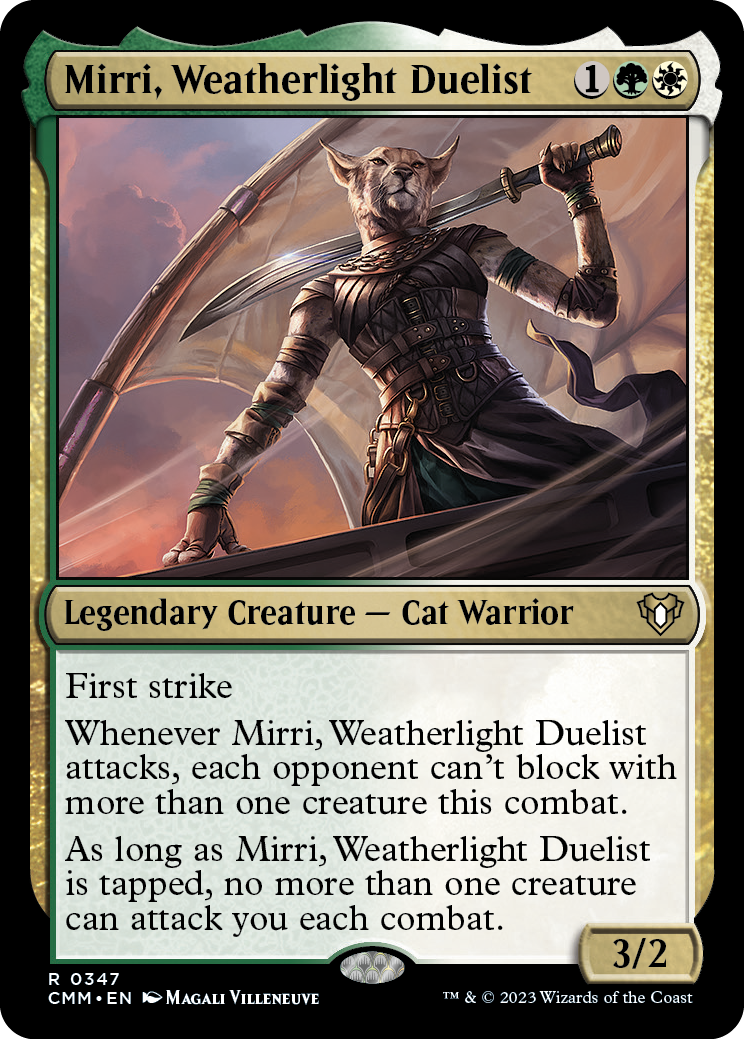 Mirri, Weatherlight Duelist [Commander Masters] | Gear Gaming Bentonville