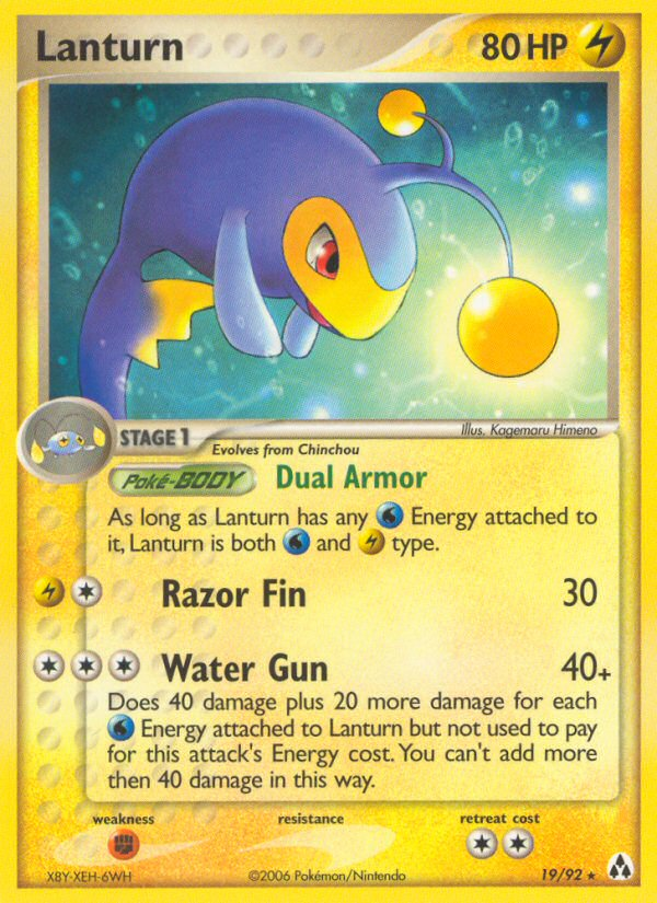 Lanturn (19/92) [EX: Legend Maker] | Gear Gaming Bentonville