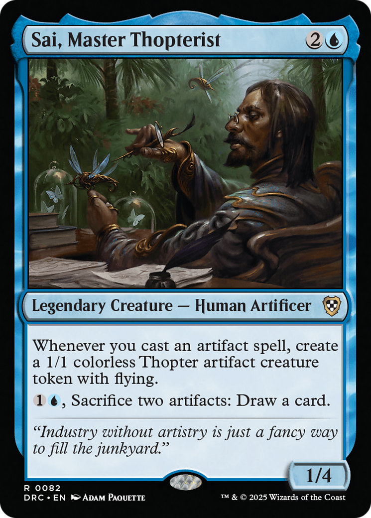 Sai, Master Thopterist [Aetherdrift Commander] | Gear Gaming Bentonville