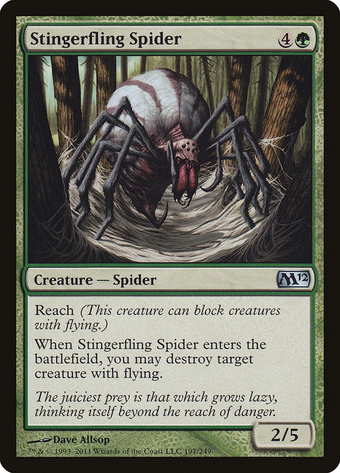Stingerfling Spider [Magic 2012] | Gear Gaming Bentonville
