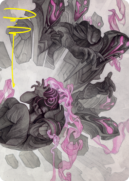 Rise of Extus Art Card (Gold-Stamped Signature) [Strixhaven: School of Mages Art Series] | Gear Gaming Bentonville