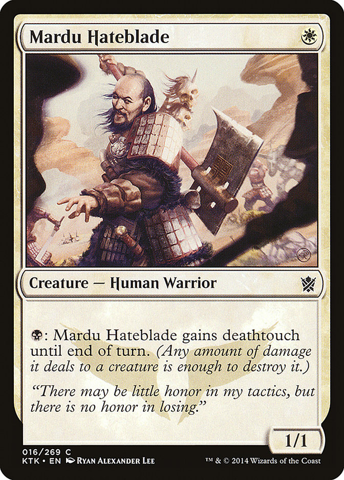 Mardu Hateblade [Khans of Tarkir] | Gear Gaming Bentonville