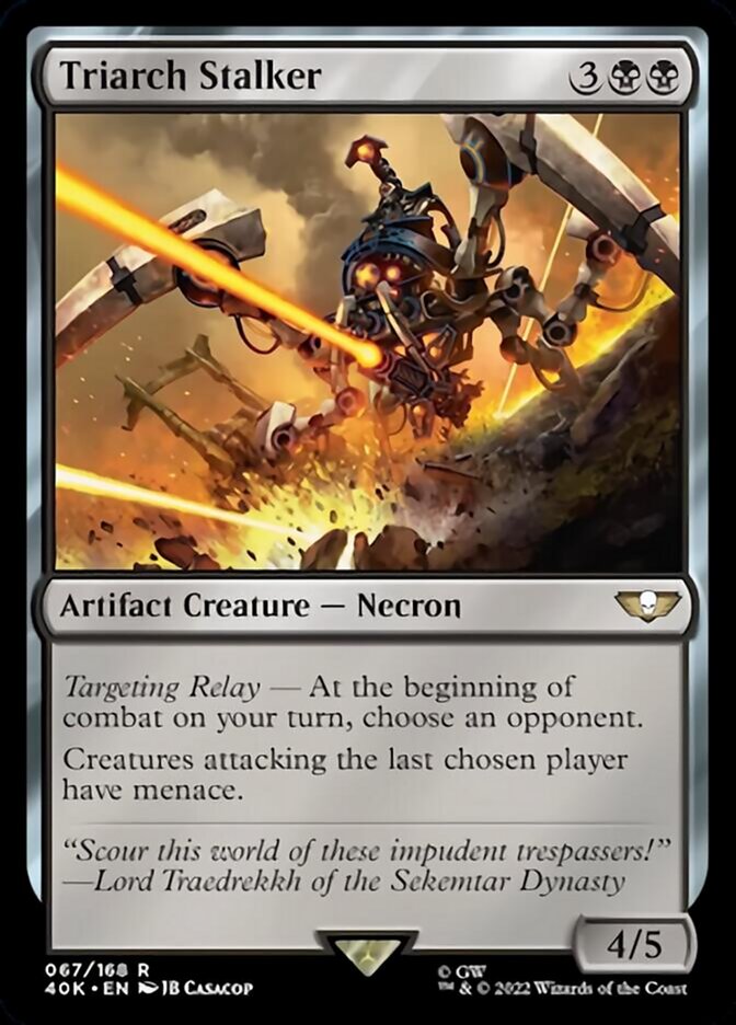 Triarch Stalker (Surge Foil) [Warhammer 40,000] | Gear Gaming Bentonville