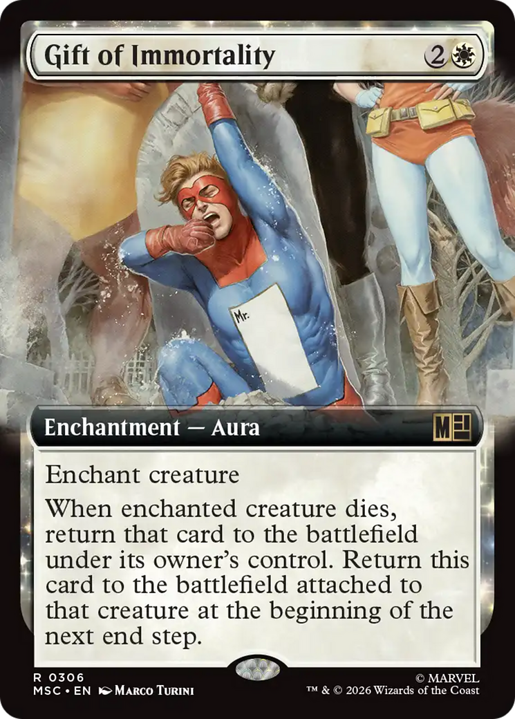 Gift of Immortality (Extended Art) [Marvel Super Heroes Commander] | Gear Gaming Bentonville