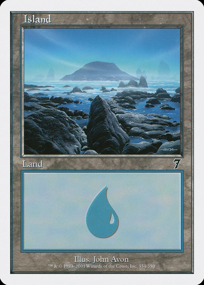 Island (334) [Seventh Edition] | Gear Gaming Bentonville