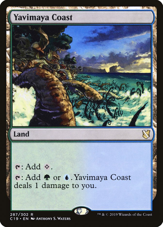Yavimaya Coast [Commander 2019] | Gear Gaming Bentonville
