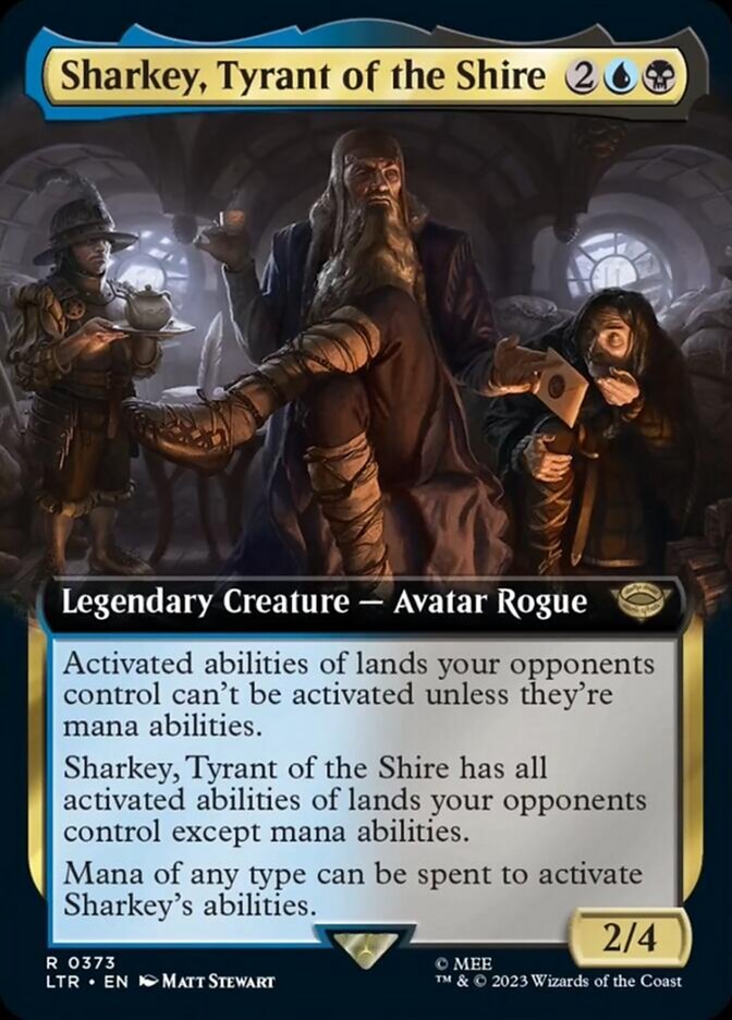 Sharkey, Tyrant of the Shire (Extended Art) [The Lord of the Rings: Tales of Middle-Earth] | Gear Gaming Bentonville