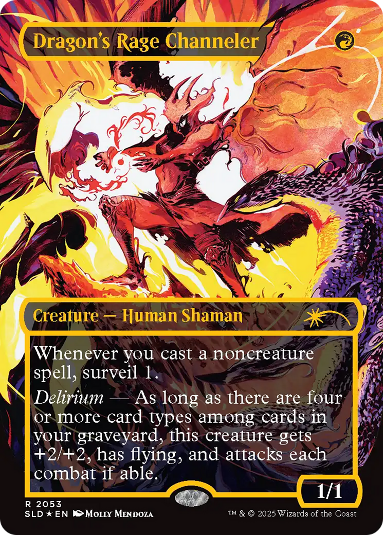 Dragon's Rage Channeler (2053) (Raised Foil) [Secret Lair Drop Series] | Gear Gaming Bentonville