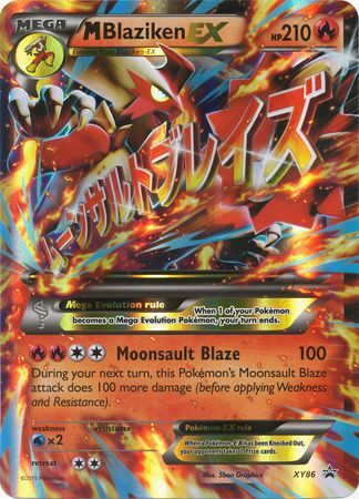 M Blaziken EX (XY86) (Jumbo Card) [XY: Black Star Promos] | Gear Gaming Bentonville