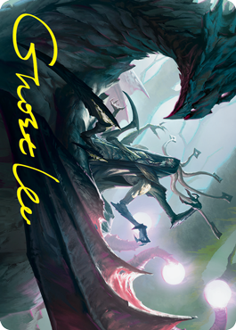 Specter of the Fens Art Card (Gold-Stamped Signature) [Strixhaven: School of Mages Art Series] | Gear Gaming Bentonville