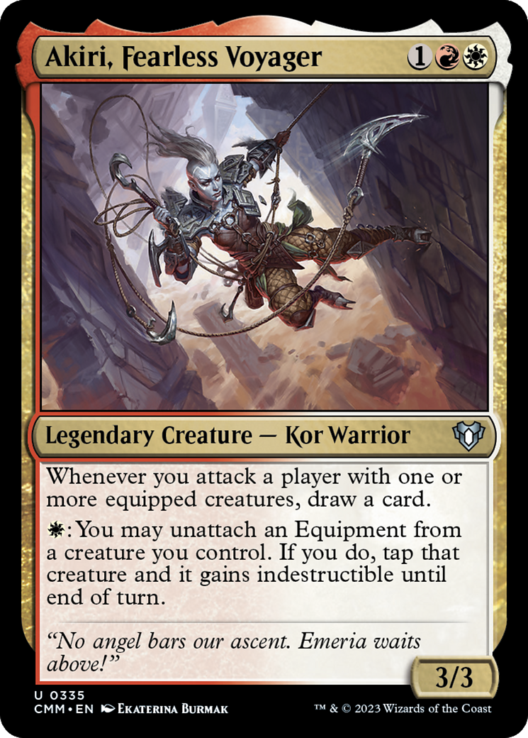 Akiri, Fearless Voyager [Commander Masters] | Gear Gaming Bentonville