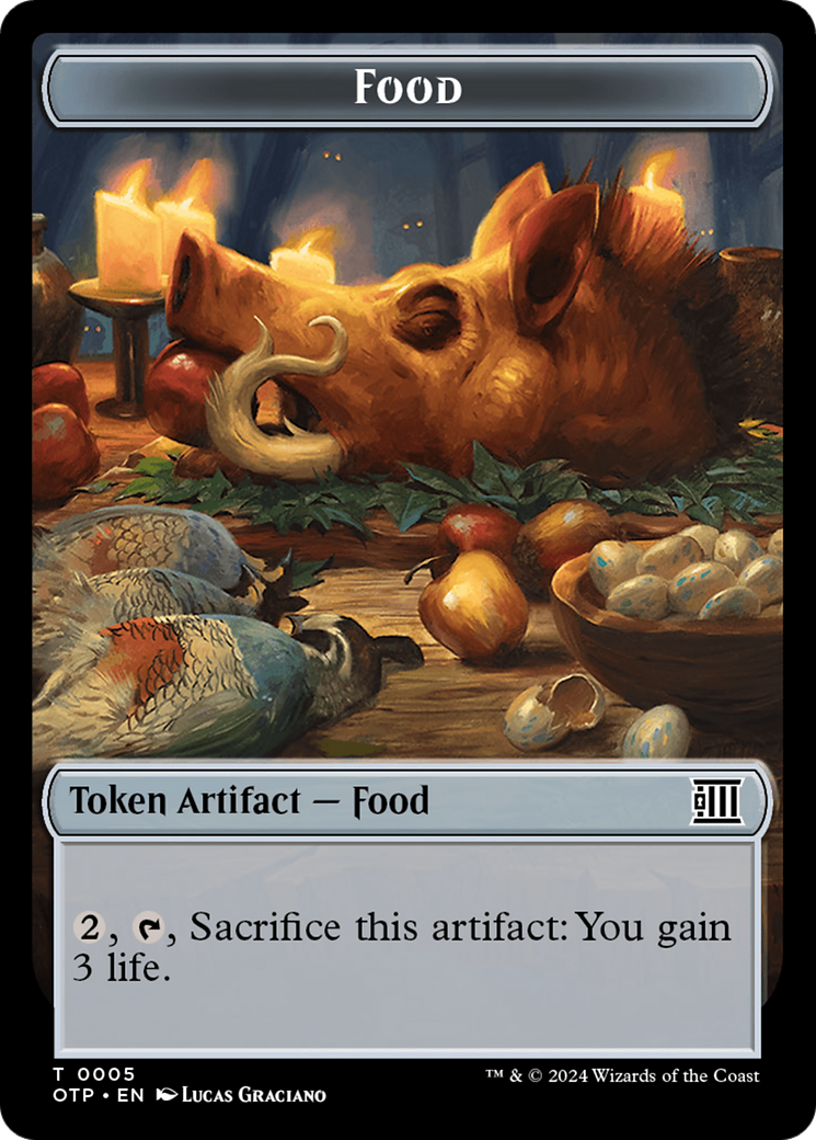 Food Token [Outlaws of Thunder Junction: Breaking News Tokens] | Gear Gaming Bentonville