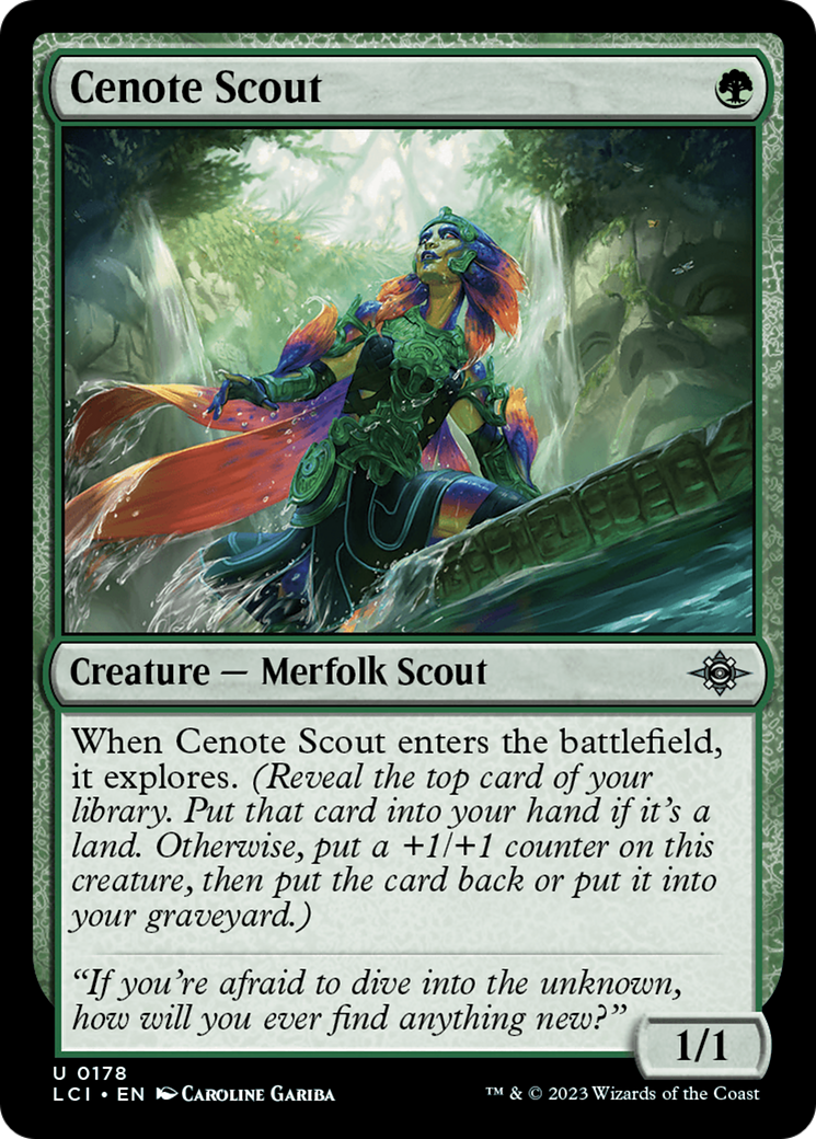 Cenote Scout [The Lost Caverns of Ixalan] | Gear Gaming Bentonville