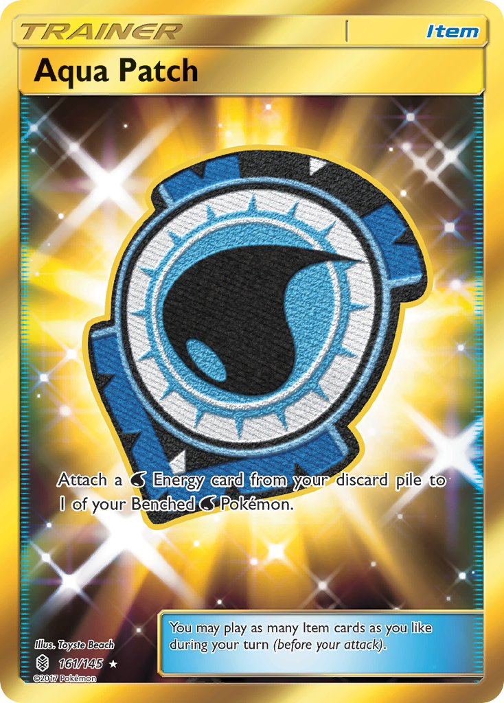 Aqua Patch (161/145) [Sun & Moon: Guardians Rising] | Gear Gaming Bentonville