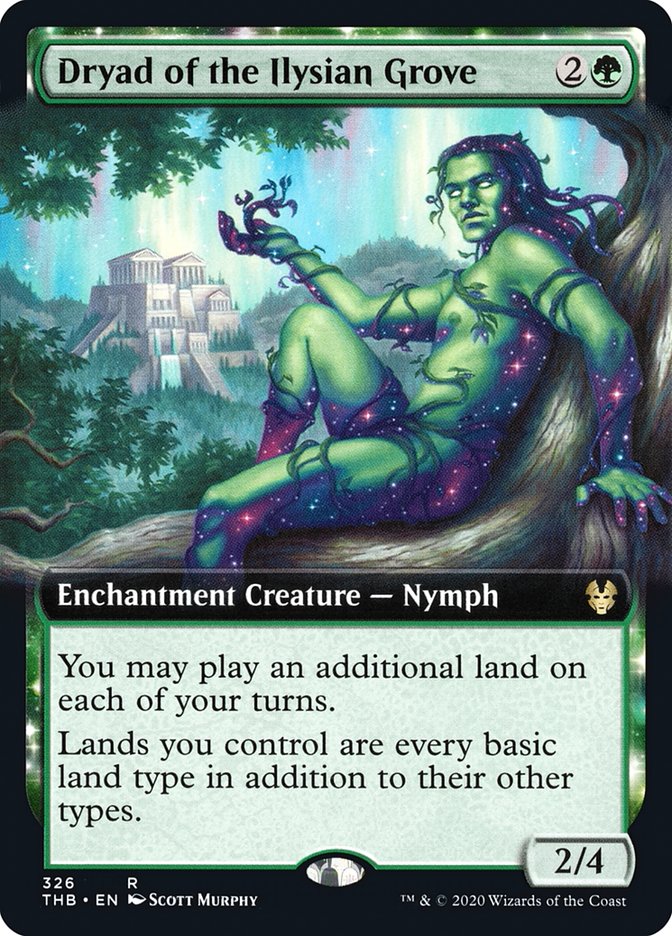 Dryad of the Ilysian Grove (Extended Art) [Theros Beyond Death] | Gear Gaming Bentonville