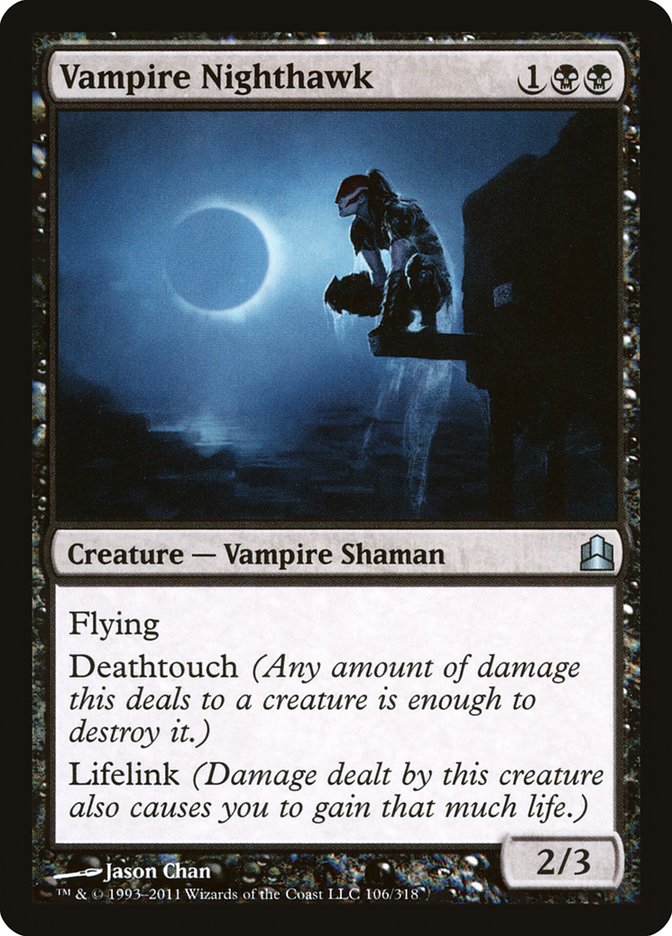 Vampire Nighthawk [Commander 2011] | Gear Gaming Bentonville