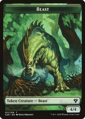Bird Illusion // Beast (011) Double-Sided Token [Commander 2020 Tokens] | Gear Gaming Bentonville