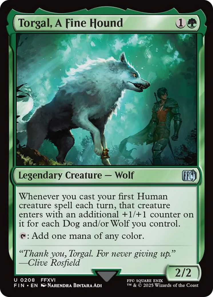 Torgal, A Fine Hound [FINAL FANTASY] | Gear Gaming Bentonville