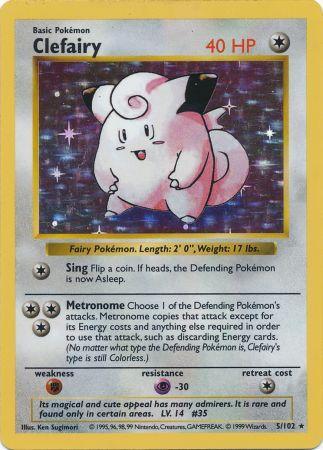 Clefairy (5/102) [Base Set Shadowless Unlimited] | Gear Gaming Bentonville
