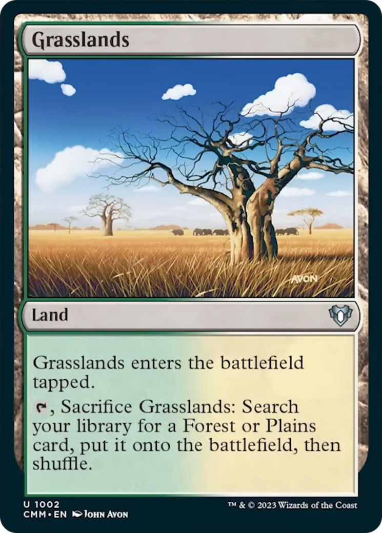 Grasslands [Commander Masters] | Gear Gaming Bentonville