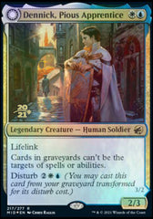 Dennick, Pious Apprentice // Dennick, Pious Apparition [Innistrad: Midnight Hunt Prerelease Promos] | Gear Gaming Bentonville