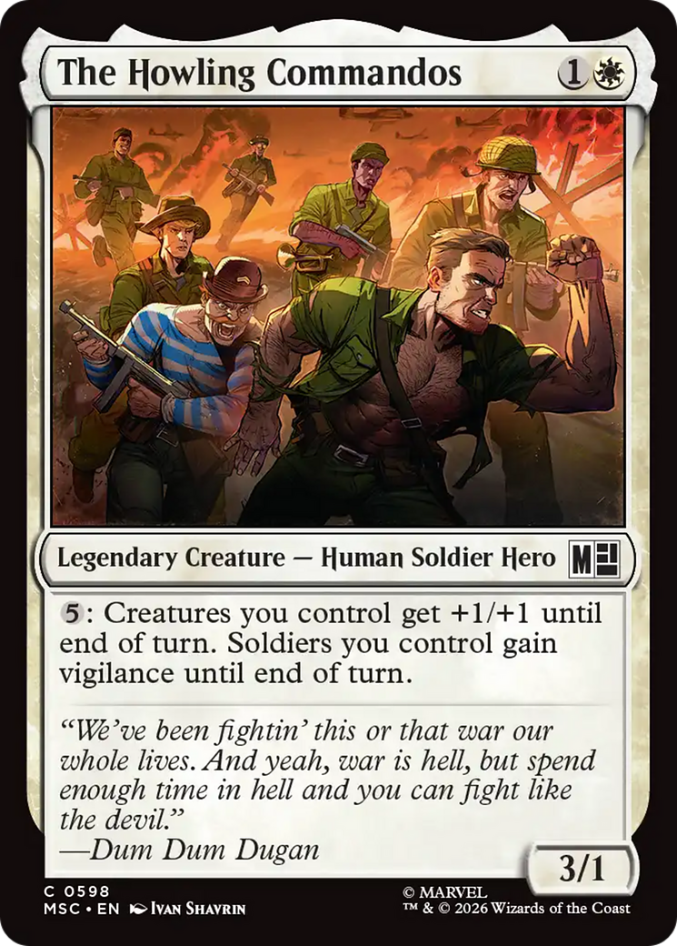 The Howling Commandos [Marvel Super Heroes Commander] | Gear Gaming Bentonville