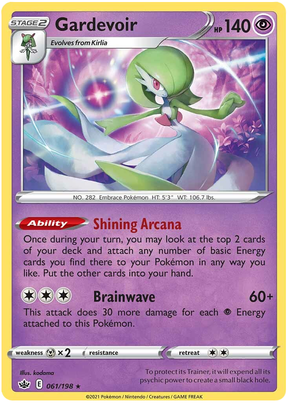 Gardevoir (061/198) [Sword & Shield: Chilling Reign] | Gear Gaming Bentonville