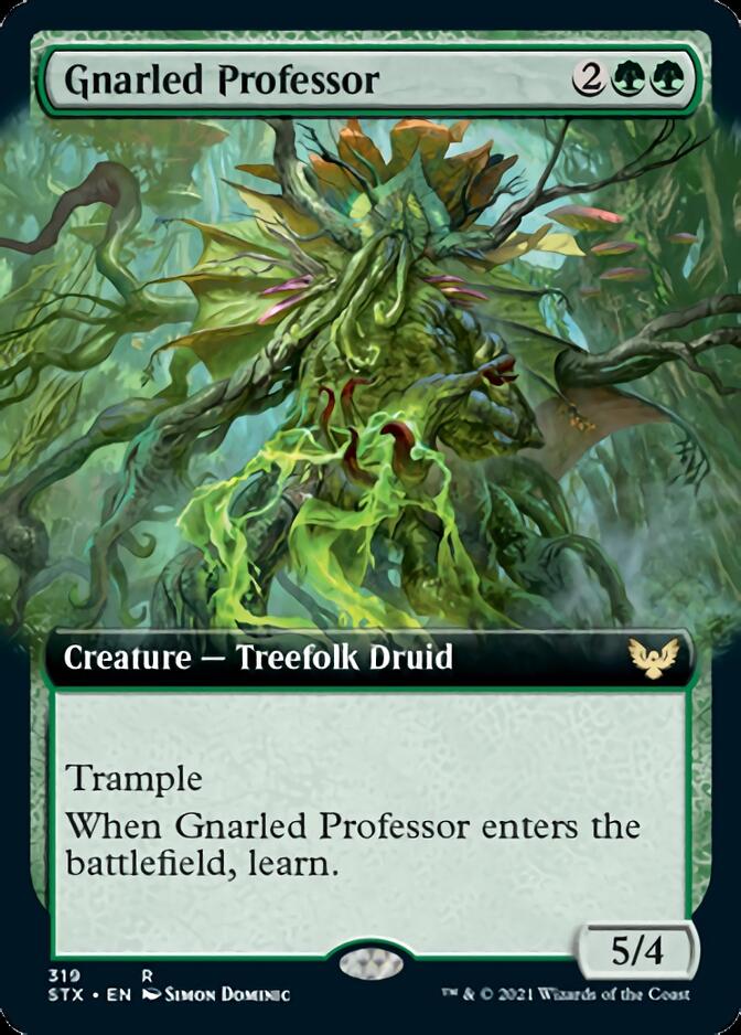 Gnarled Professor (Extended Art) [Strixhaven: School of Mages] | Gear Gaming Bentonville