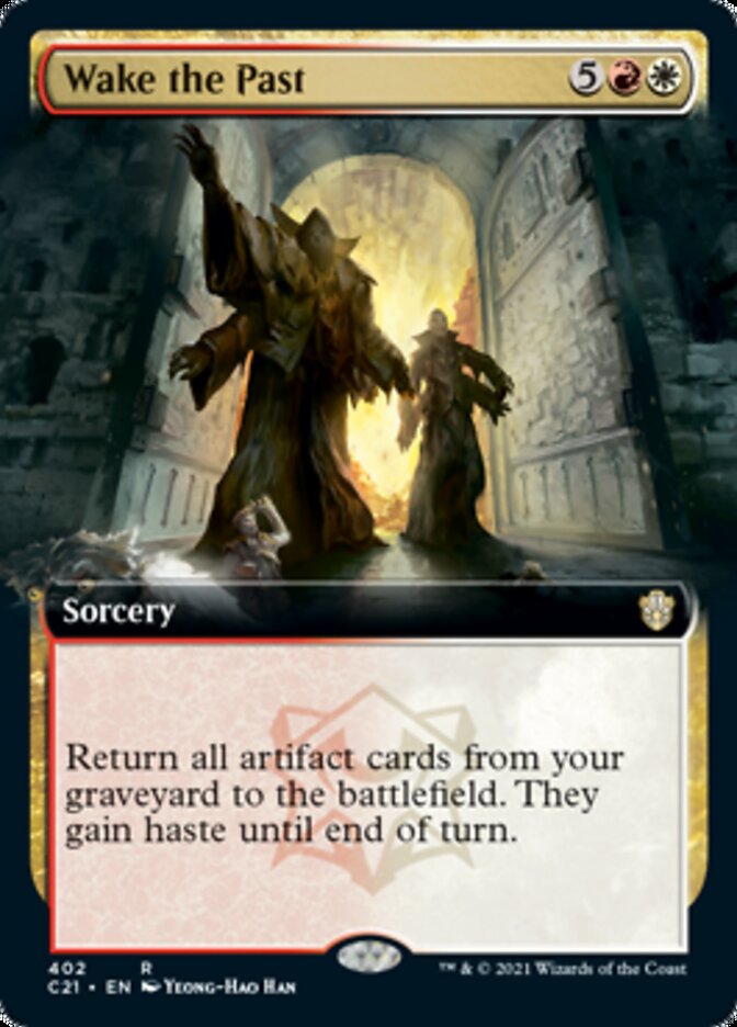 Wake the Past (Extended Art) [Commander 2021] | Gear Gaming Bentonville