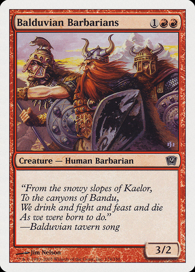 Balduvian Barbarians [Ninth Edition] | Gear Gaming Bentonville