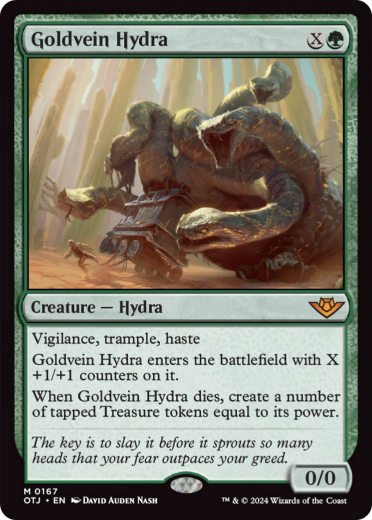 Goldvein Hydra [Outlaws of Thunder Junction] | Gear Gaming Bentonville